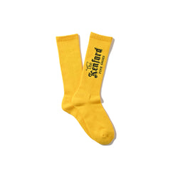 LOGO SOCKS / YELLOW